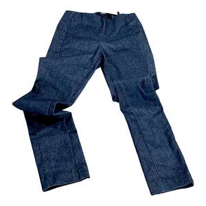 Rag Bone Leggings Womens 0 Blue Denim Ankle Jeans Back Zip Mid Rise Skinny Y2K